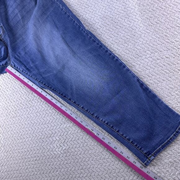 Rebel Wilson X Angels Plus 24W Jeans Stretch‎ RYOT Tomboy Women’s Distressed - Picture 9 of 16